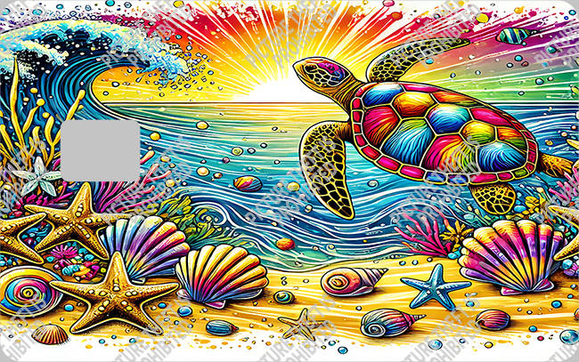 Bank  Card Sticker-BC-2434